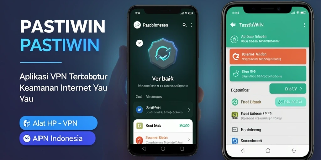 Antarmuka aplikasi PASTIWIN yang intuitif dan menarik.
