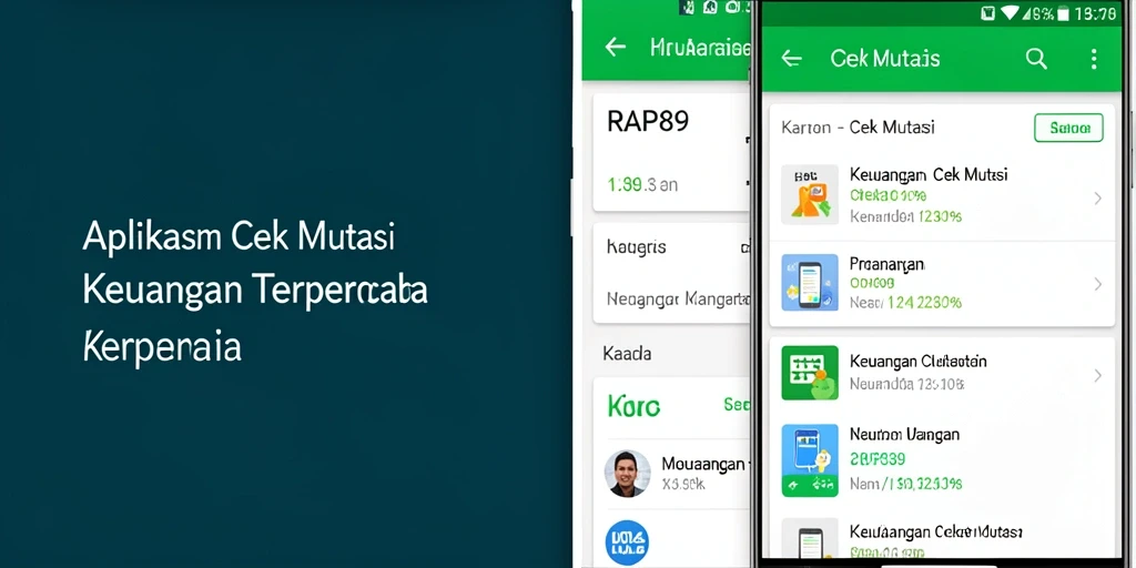 Screenshot utama RAP89 menampilkan antarmuka Cek Mutasi yang user-friendly.