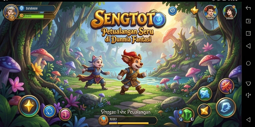 Antarmuka permainan SENGTOTO yang menakjubkan dan penuh warna.